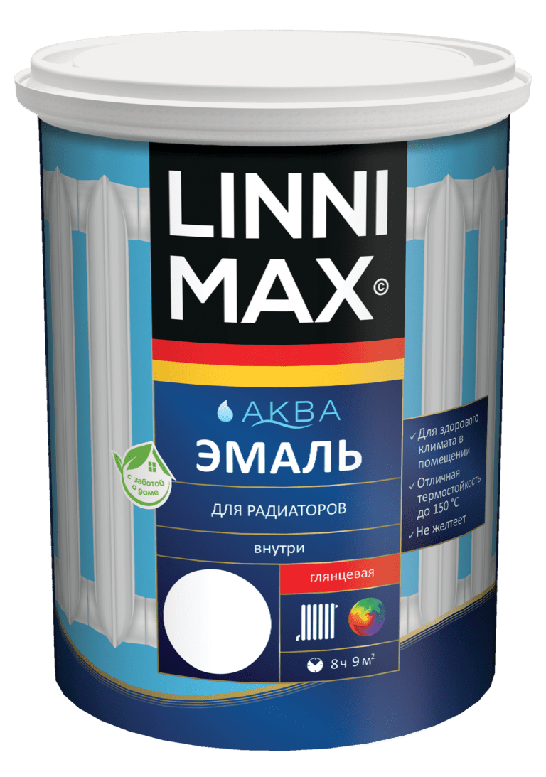 LINNIMAX Аква Эмаль для радиаторов