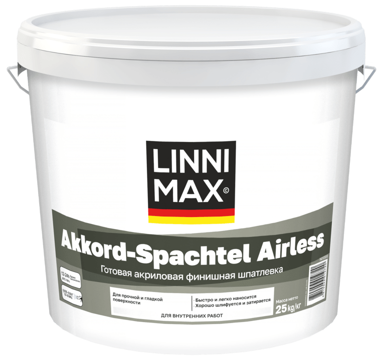 LINNIMAX Akkord-Spachtel Airless (ЛИННИМАКС Аккорд-Шпахтель Эйрлесс)